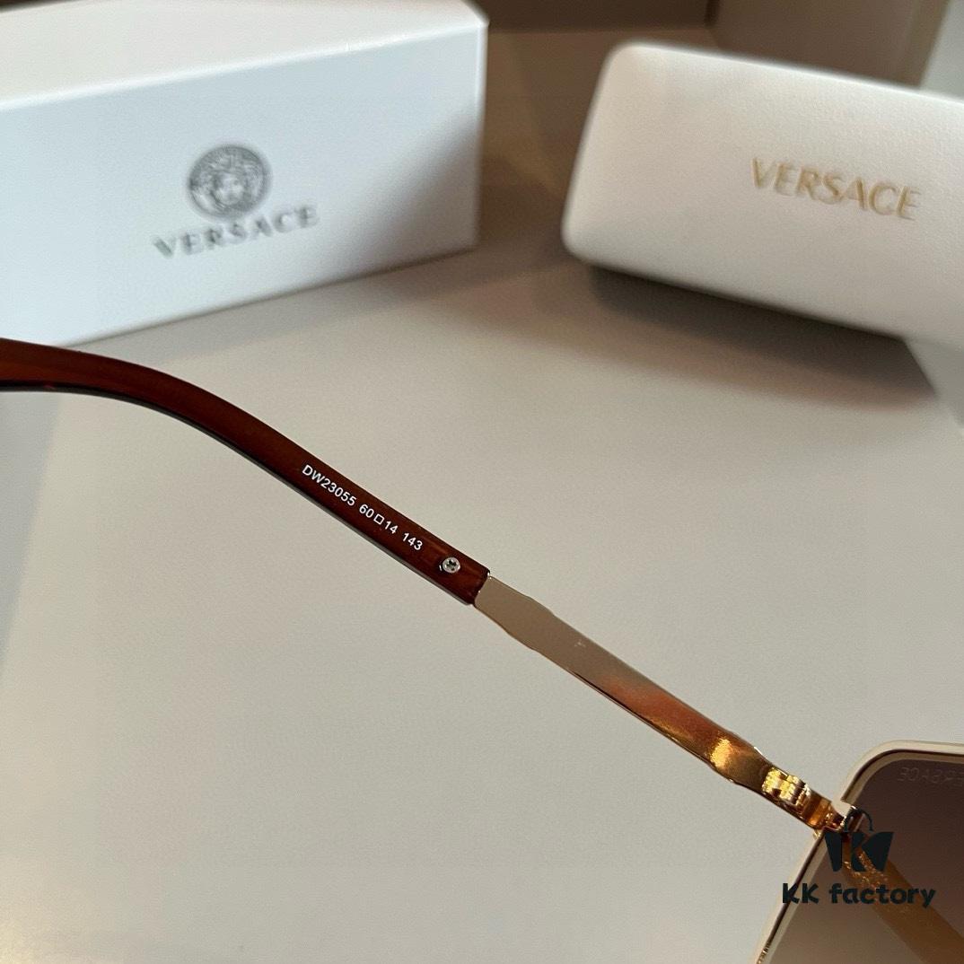 VERSACE Versace Fashion Sunglasses, Men's Polarized Sunglasses, Stylish Sun Protection Glasses for Face Contour Enhancement