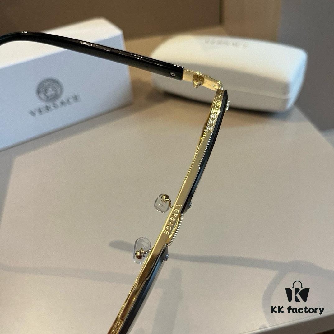 VERSACE Versace Fashion Sunglasses, Men's Polarized Sunglasses, Stylish Sun Protection Glasses for Face Contour Enhancement