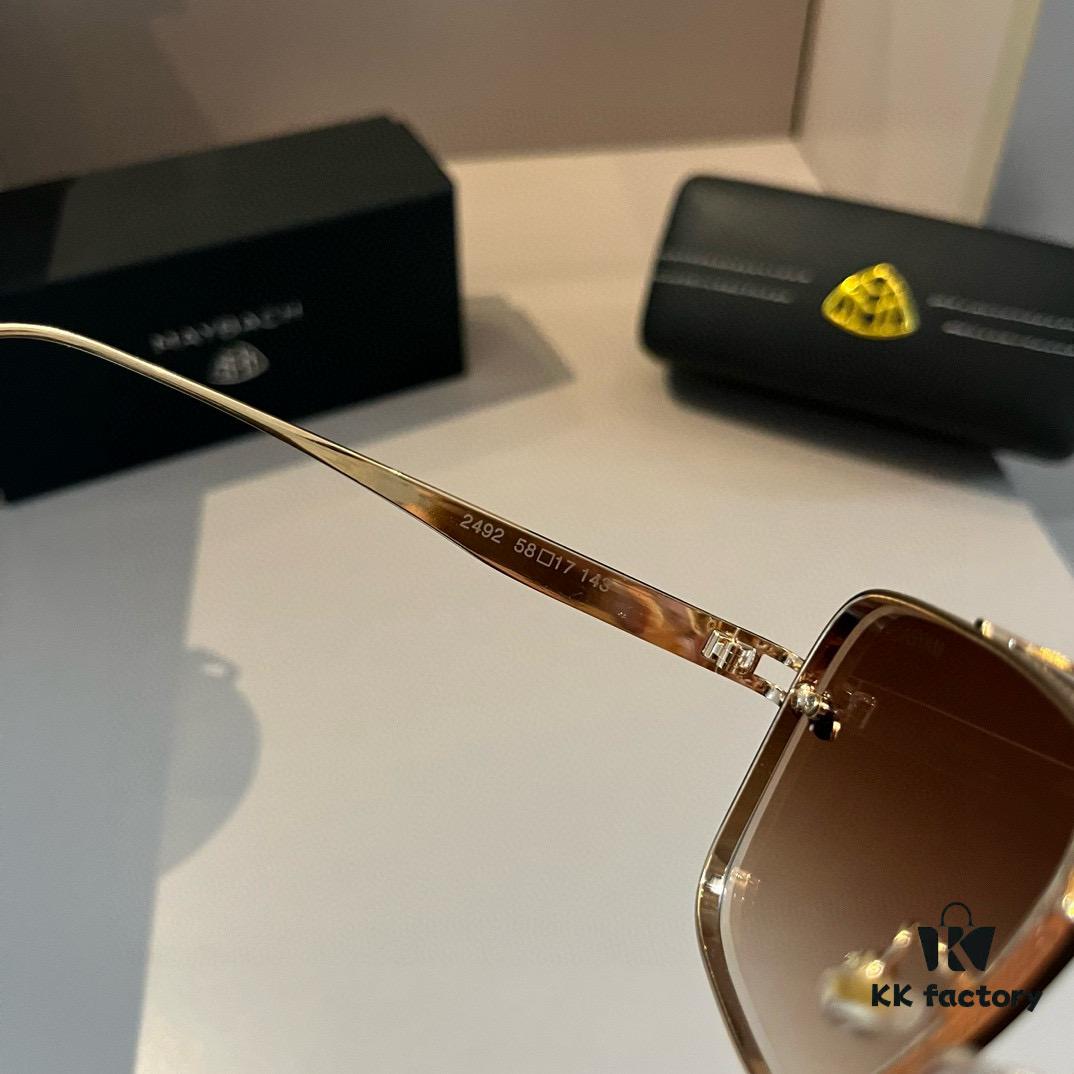 MAYBAC MACHONE Men's Aviator Sunglasses