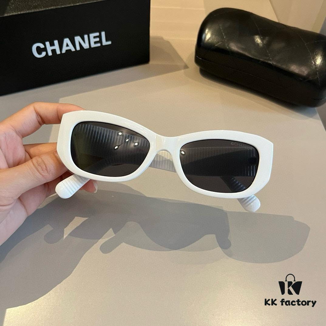 CHANEL Sunglasses🕶️ Popular Style Worn by Many Celebrities, CHANEL‼️‼️ New Large-Frame Polarized Sunglasses with Ultra-Clear Lens