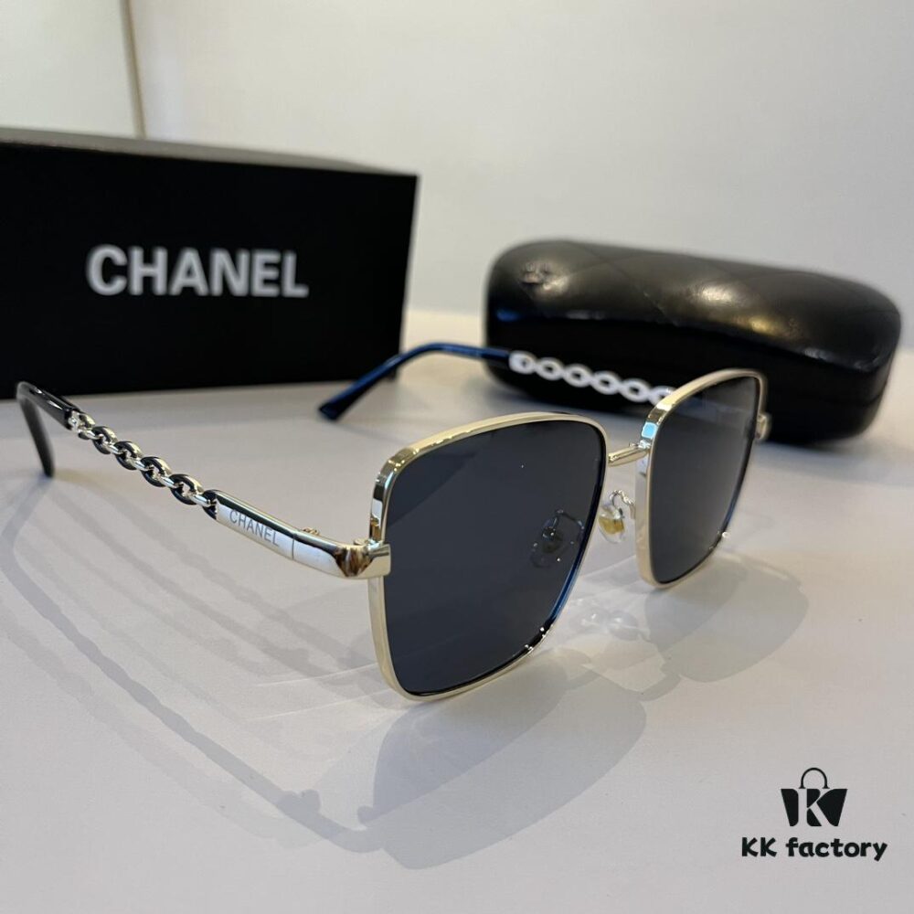 CHANEL Sunglasses🕶️ Popular Style Worn by Numerous Celebrities, CHANEL‼️‼️ New Large-Frame Polarized Sunglasses with Crystal-Clear Vision