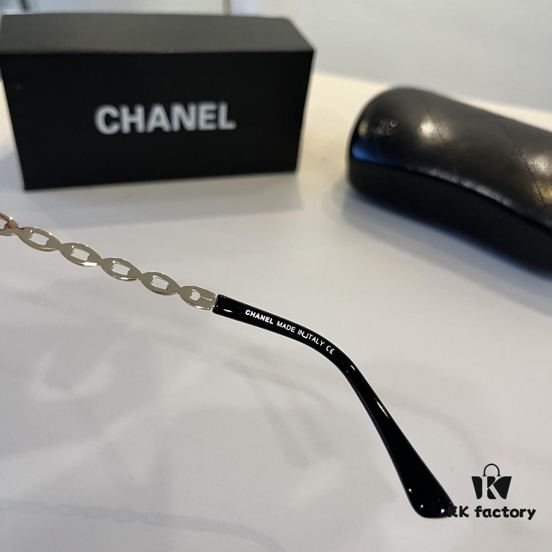 CHANEL Sunglasses🕶️ Popular Style Worn by Numerous Celebrities, CHANEL‼️‼️ New Large-Frame Polarized Sunglasses with Crystal-Clear Vision