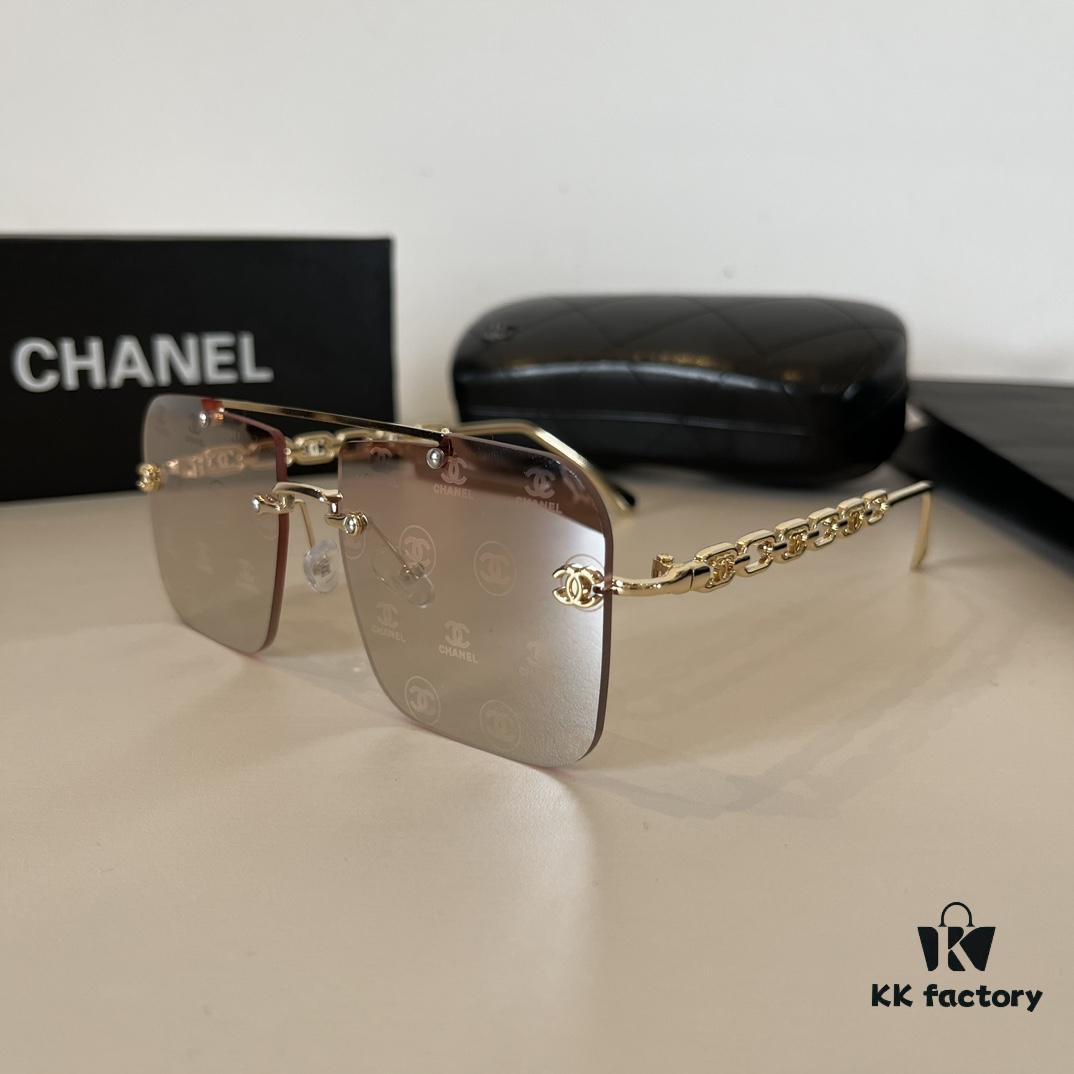 Chanel Sunglasses 🕶️, Super Nice, Essential for Driving and Travel, Must-Have Eyewear to Flatter Facial Features
