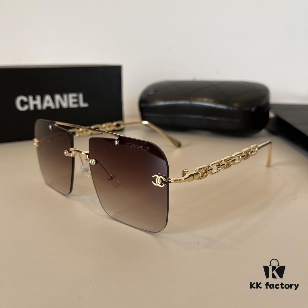 Chanel Sunglasses 🕶️, Super Nice, Essential for Driving and Travel, Must-Have Eyewear to Flatter Facial Features