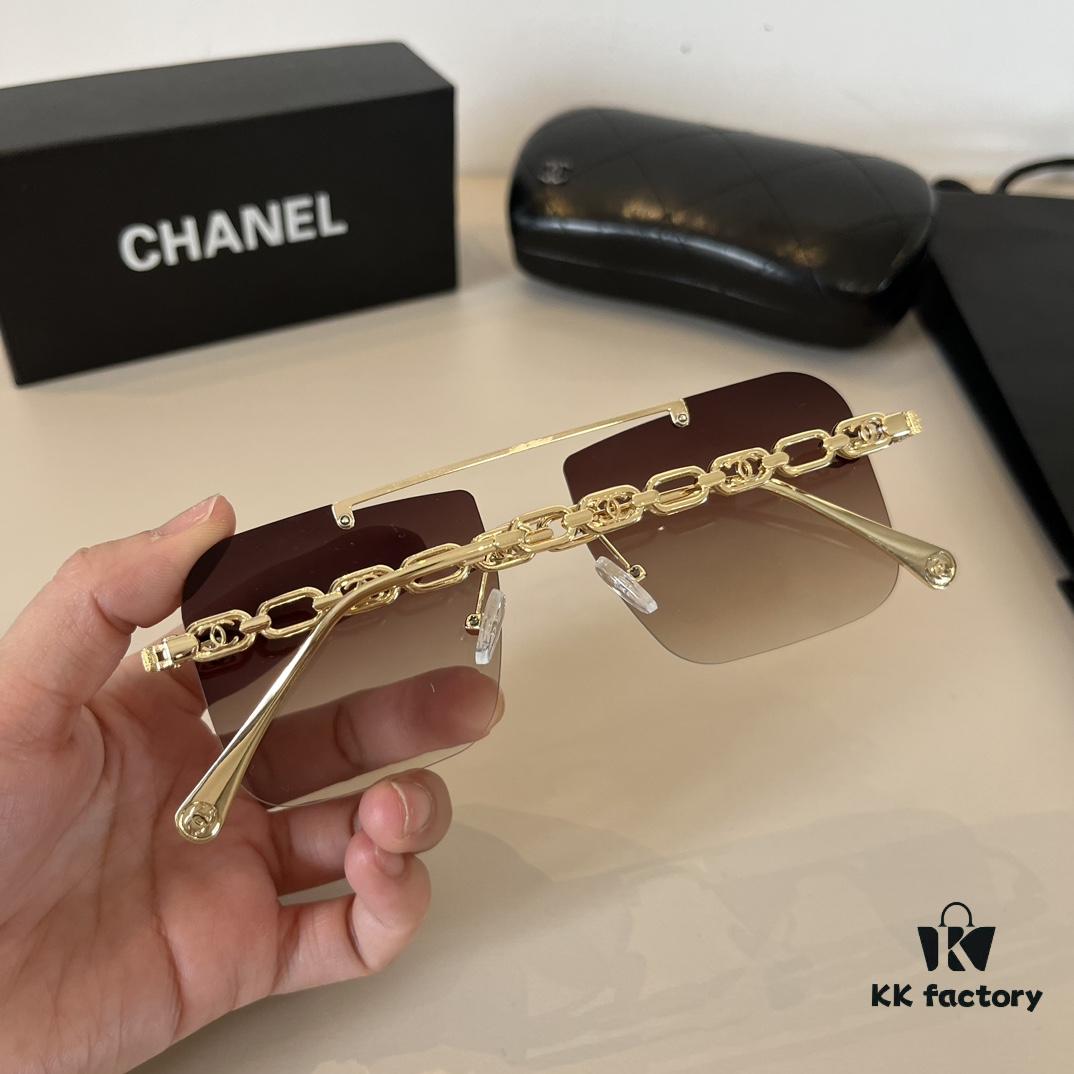 Chanel Sunglasses 🕶️, Super Nice, Essential for Driving and Travel, Must-Have Eyewear to Flatter Facial Features