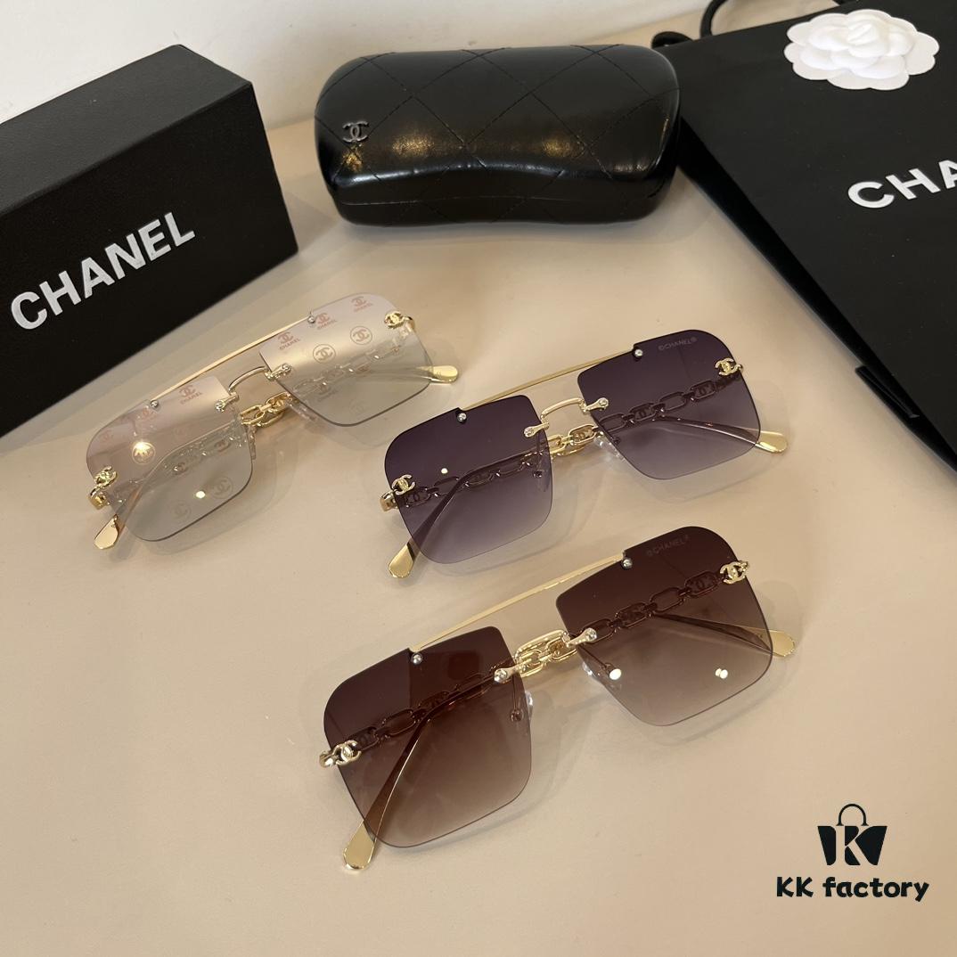 Chanel Sunglasses 🕶️, Super Nice, Essential for Driving and Travel, Must-Have Eyewear to Flatter Facial Features