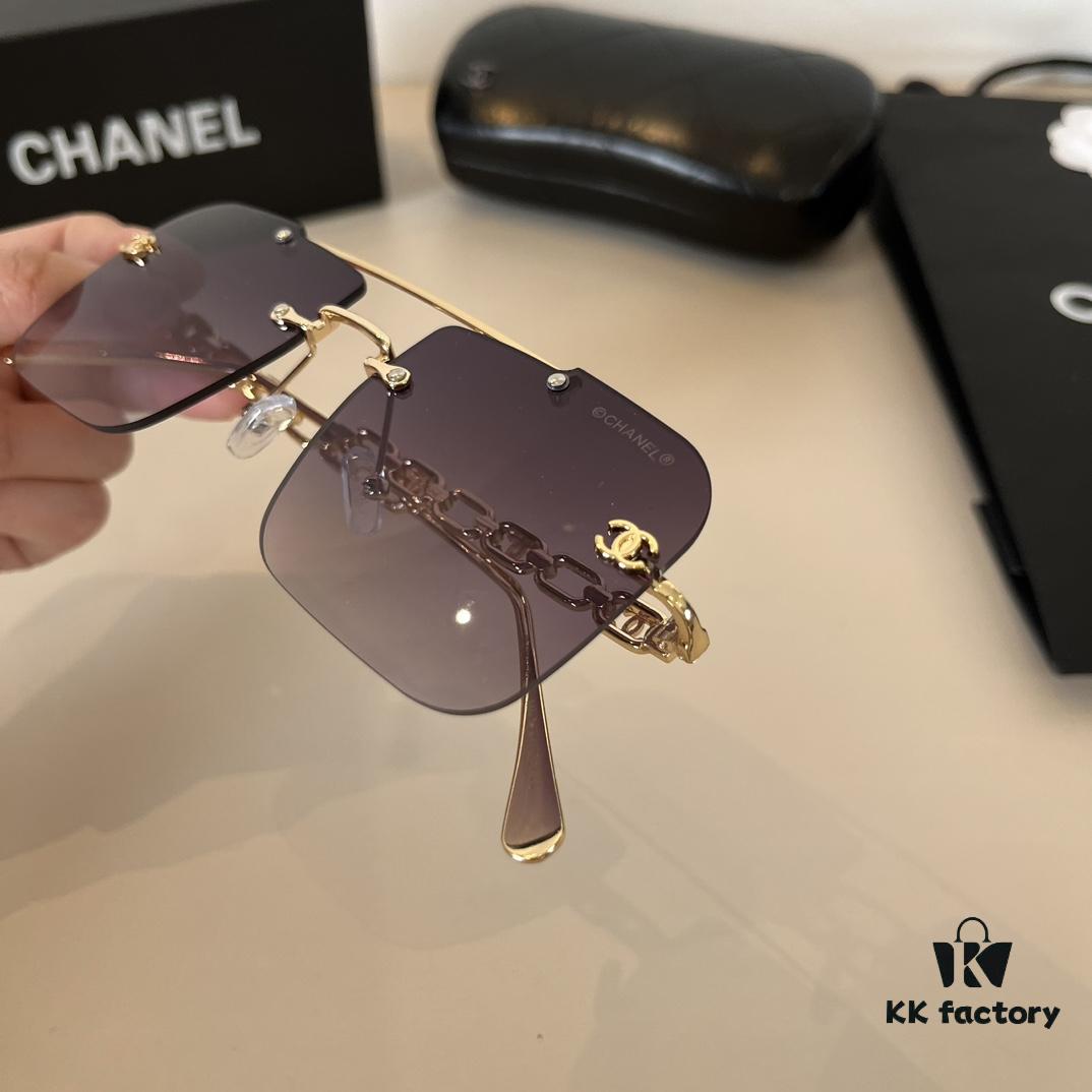 Chanel Sunglasses, Super Nice, Essential for Driving and Travel, Must-Have Eyewear to Flatter Facial Features