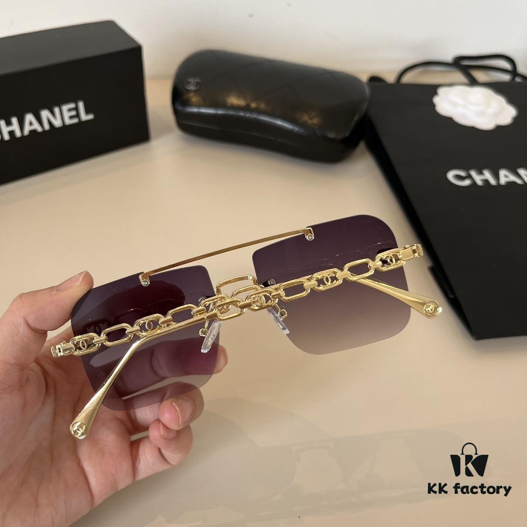 Chanel Sunglasses, Super Nice, Essential for Driving and Travel, Must-Have Eyewear to Flatter Facial Features
