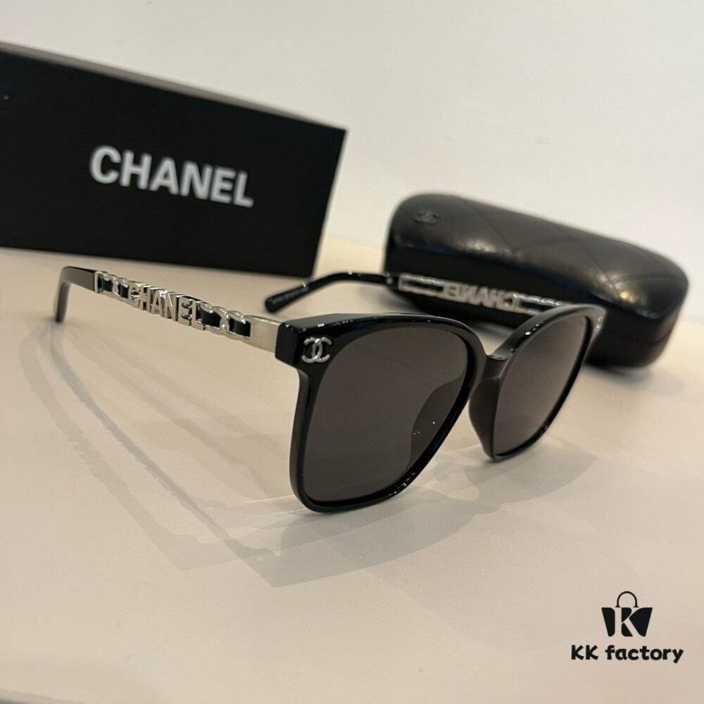 Chanel Elegant Lady-Style Sunglasses, Highly Sought-After Sun Protection Glasses for Driving and Daily Wear