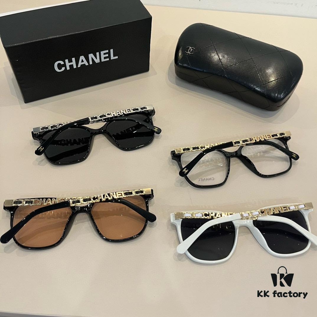 Chanel Elegant Lady-Style Sunglasses, Highly Sought-After Sun Protection Glasses for Driving and Daily Wear