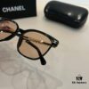 Chanel Elegant Lady-Style Sunglasses, Highly Sought-After Sun Protection Glasses for Driving and Outdoor Use