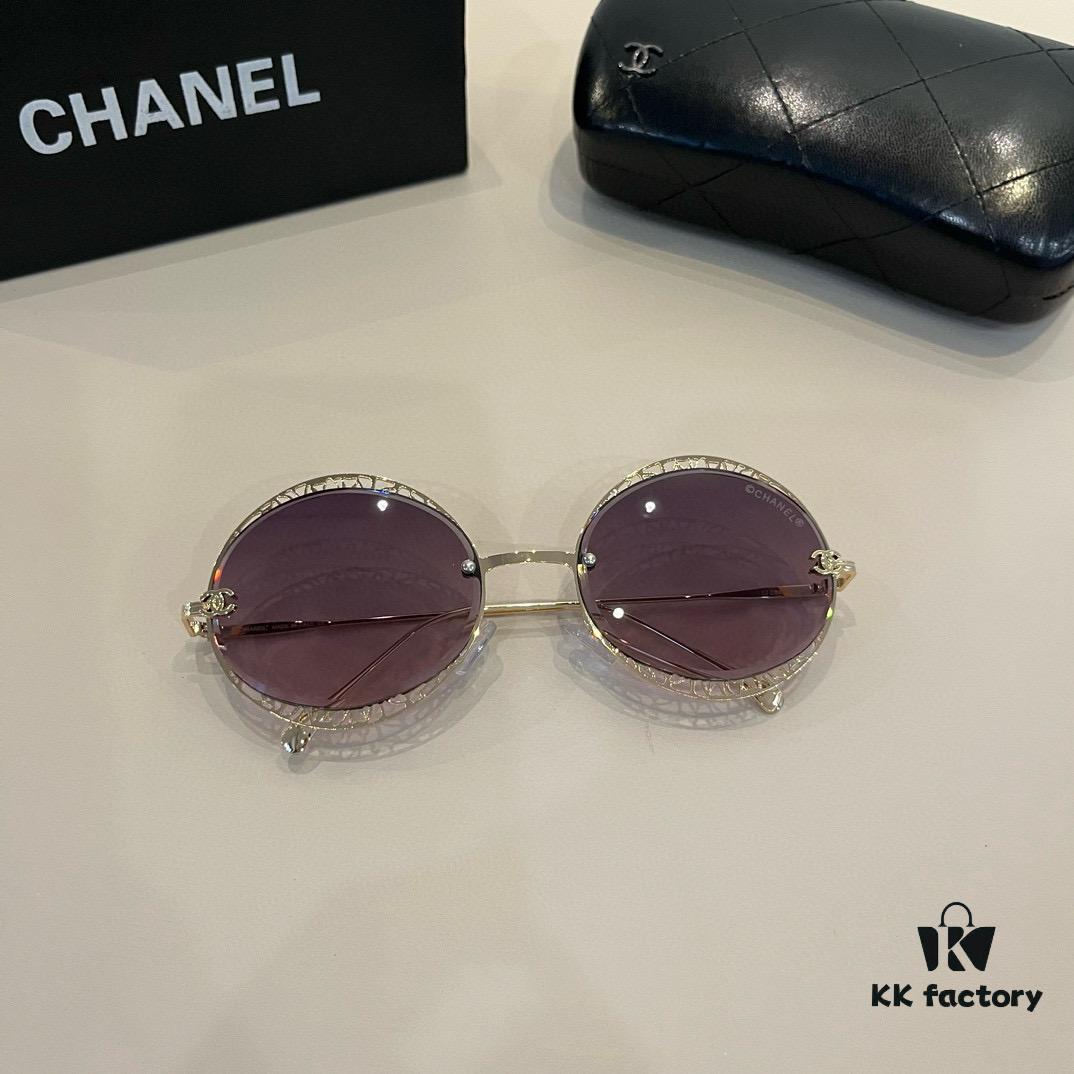 Chanel Sunglasses, Ultra-High-End Custom Design, Essential Eyewear for Travel and Driving