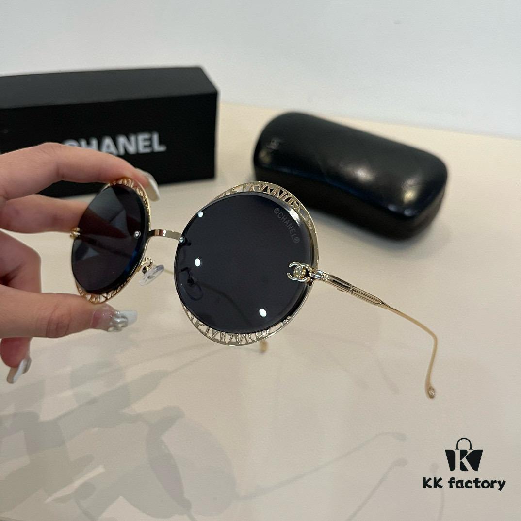 Chanel Sunglasses, Ultra-High-End Custom Design, Essential Eyewear for Travel and Driving