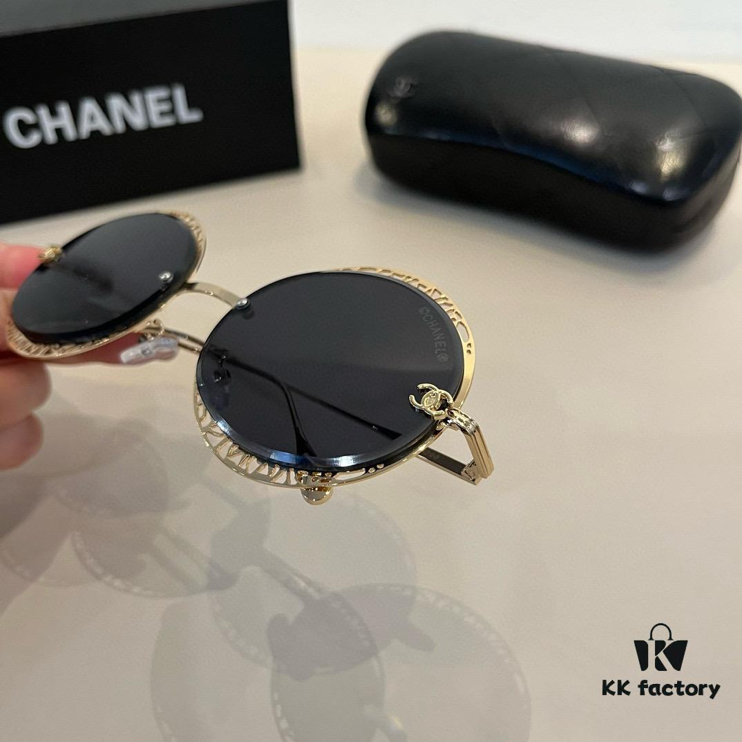 Chanel Sunglasses, Ultra-High-End Custom Design, Essential Eyewear for Travel and Driving