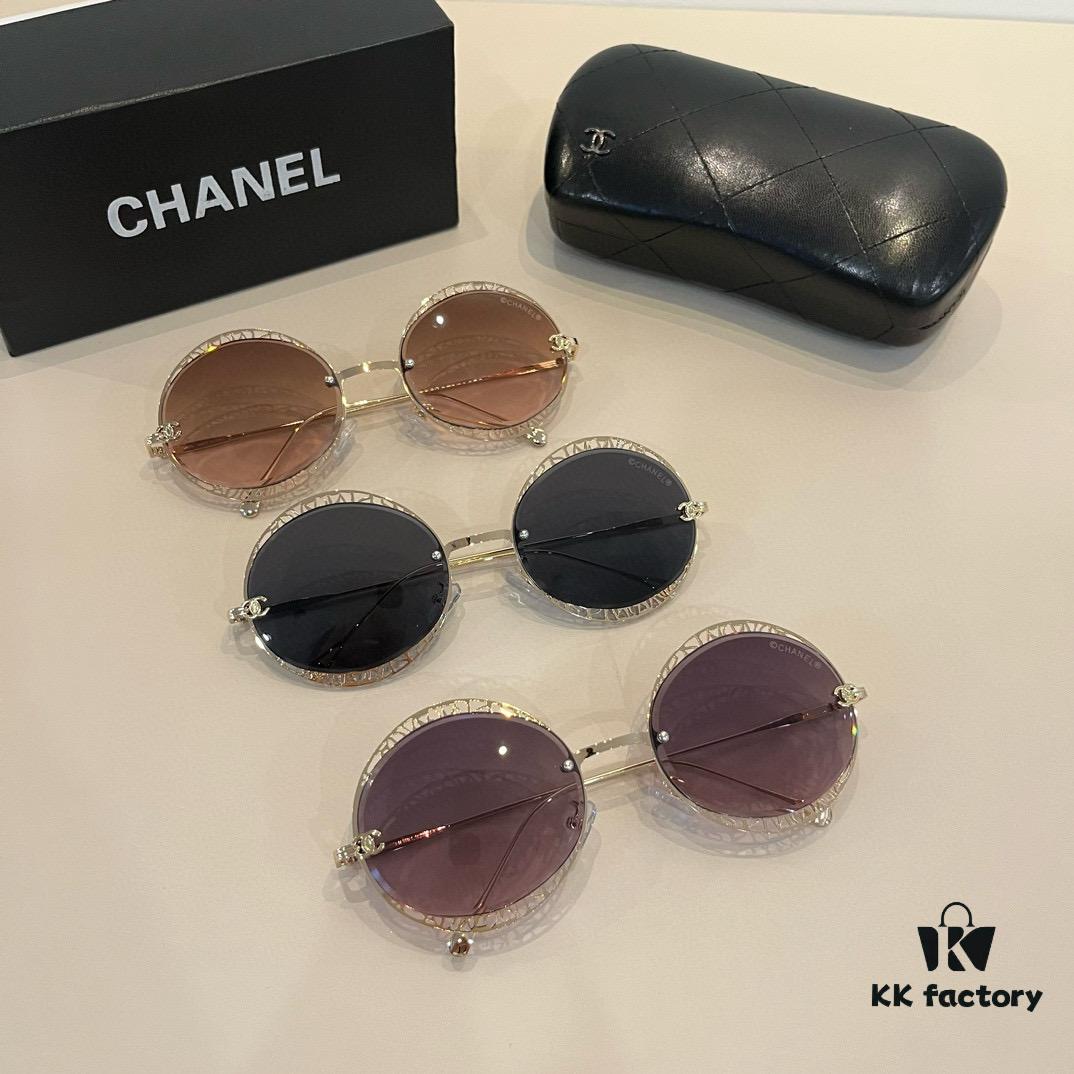 Chanel Sunglasses, Ultra-High-End Custom Design, Essential Eyewear for Travel and Driving