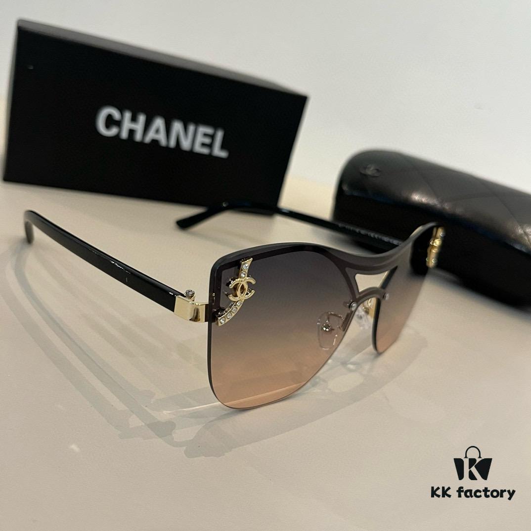 Chanel Sunglasses, Ultra-High-End Custom Design, Essential Eyewear for Traveling and Driving