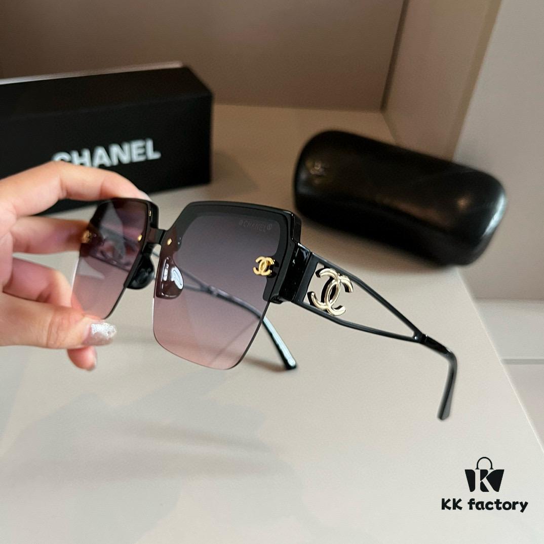 Chanel Sun Glasses, Celine Style Sunglasses for Women, Essential for Driving and Sun Protection