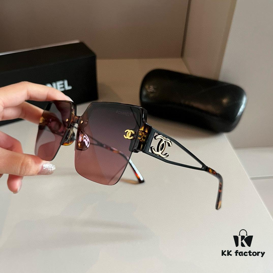 Chanel Elegant Style Sunglasses, Essential for Sun Protection and Driving