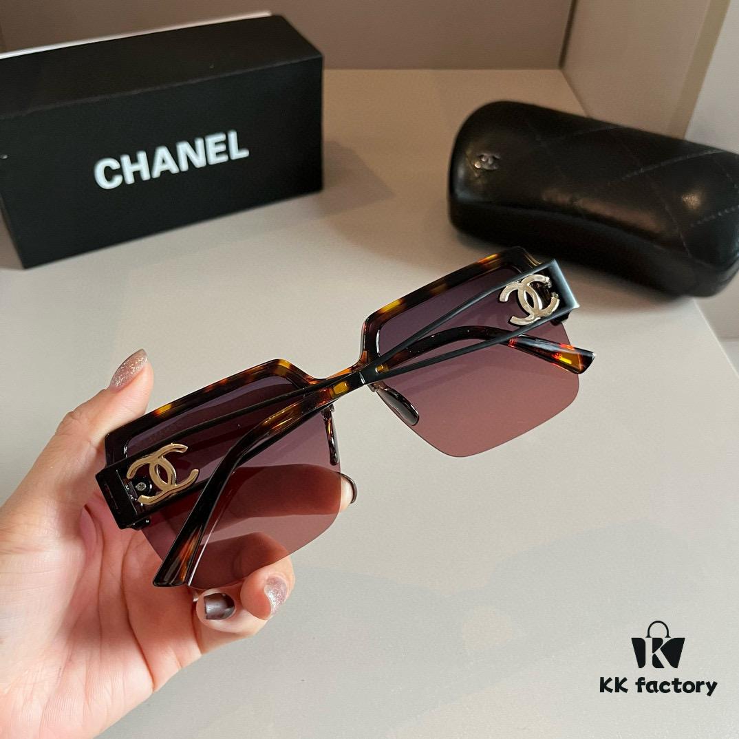 Chanel Elegant Style Sunglasses, Essential for Sun Protection and Driving