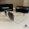 Chanel Sunglasses for Round Faces, Oversized Frame Sun Glasses 2024 New Arrival, Flattering and Slimming Design