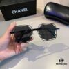 Chanel Sunglasses for Round Faces, Oversized Frame Sun Glasses 2024 New Arrival, Flattering and Slimming Design
