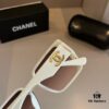 Chanel Sunglasses for Round Faces, Oversized Frame Sun Glasses 2024 New Arrival, Flattering and Slimming Design