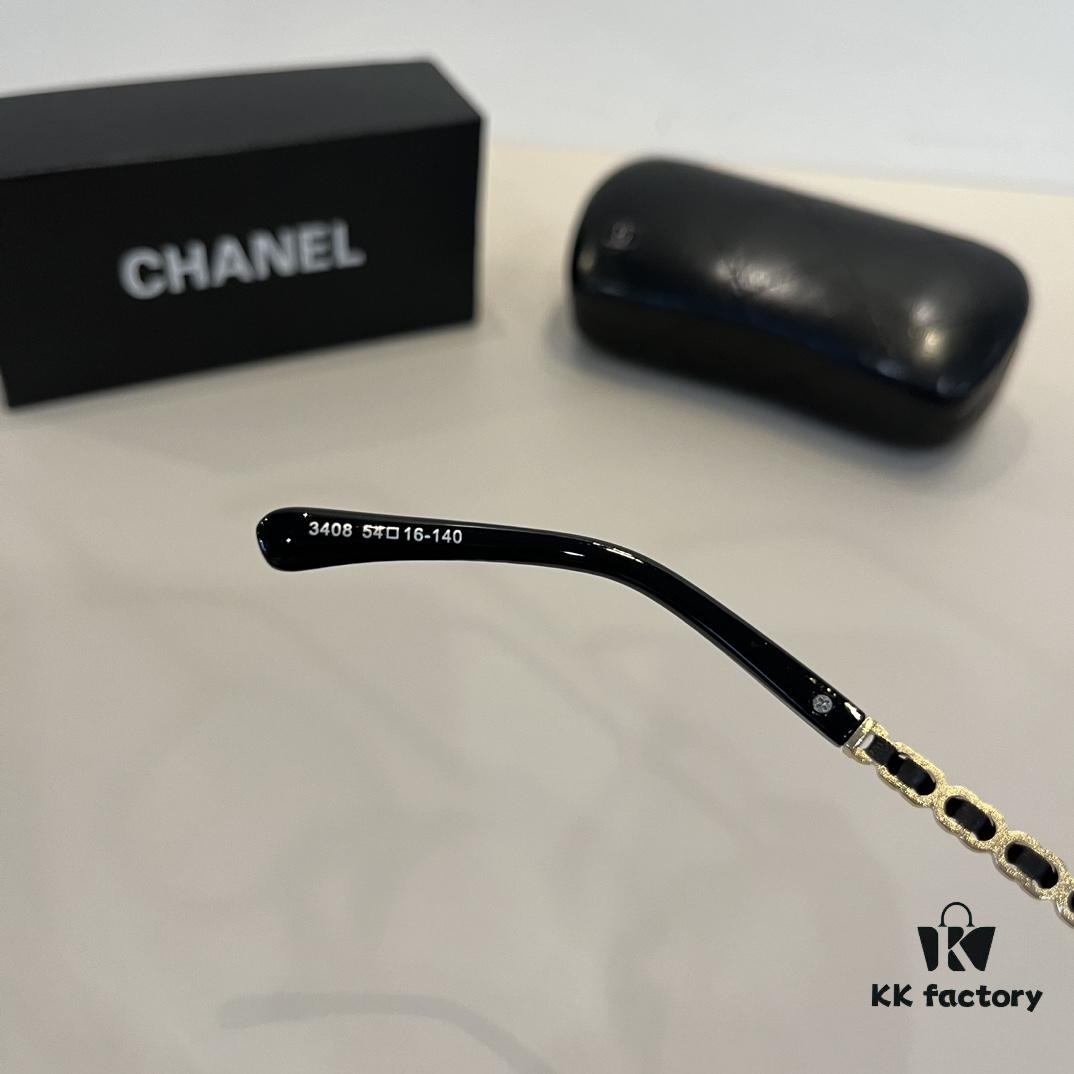 CHANEL Chanel Sunglasses 🕶️ Popular Among Many Celebrities [Color] New Large-Frame Polarized Sunglasses with Ultra-Clear Vision