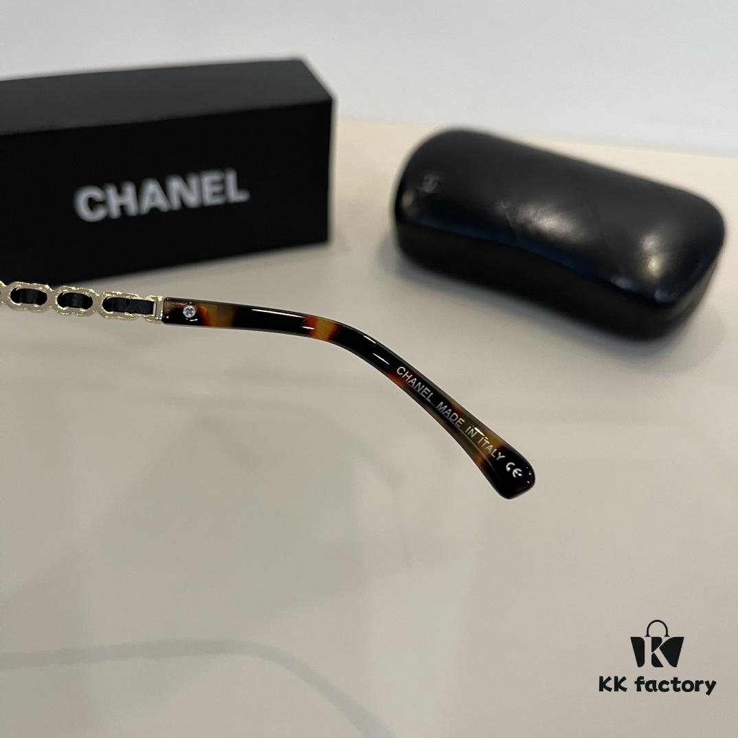 CHANEL Chanel Sunglasses🕶️ Worn by Numerous Celebrities, New Large-Frame Polarized Sunglasses with Ultra-Clear Vision