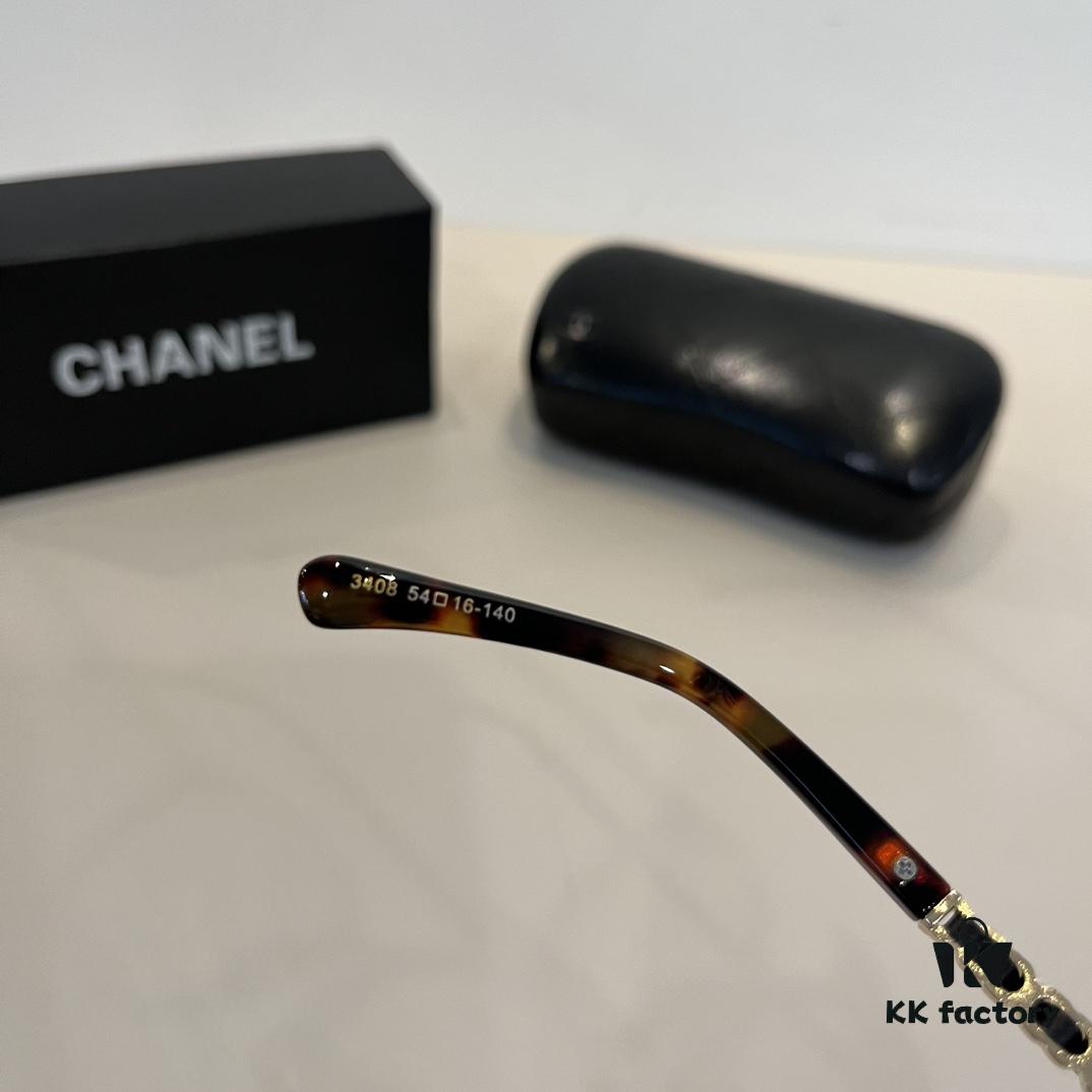 CHANEL Chanel Sunglasses🕶️ Worn by Numerous Celebrities, New Large-Frame Polarized Sunglasses with Ultra-Clear Vision