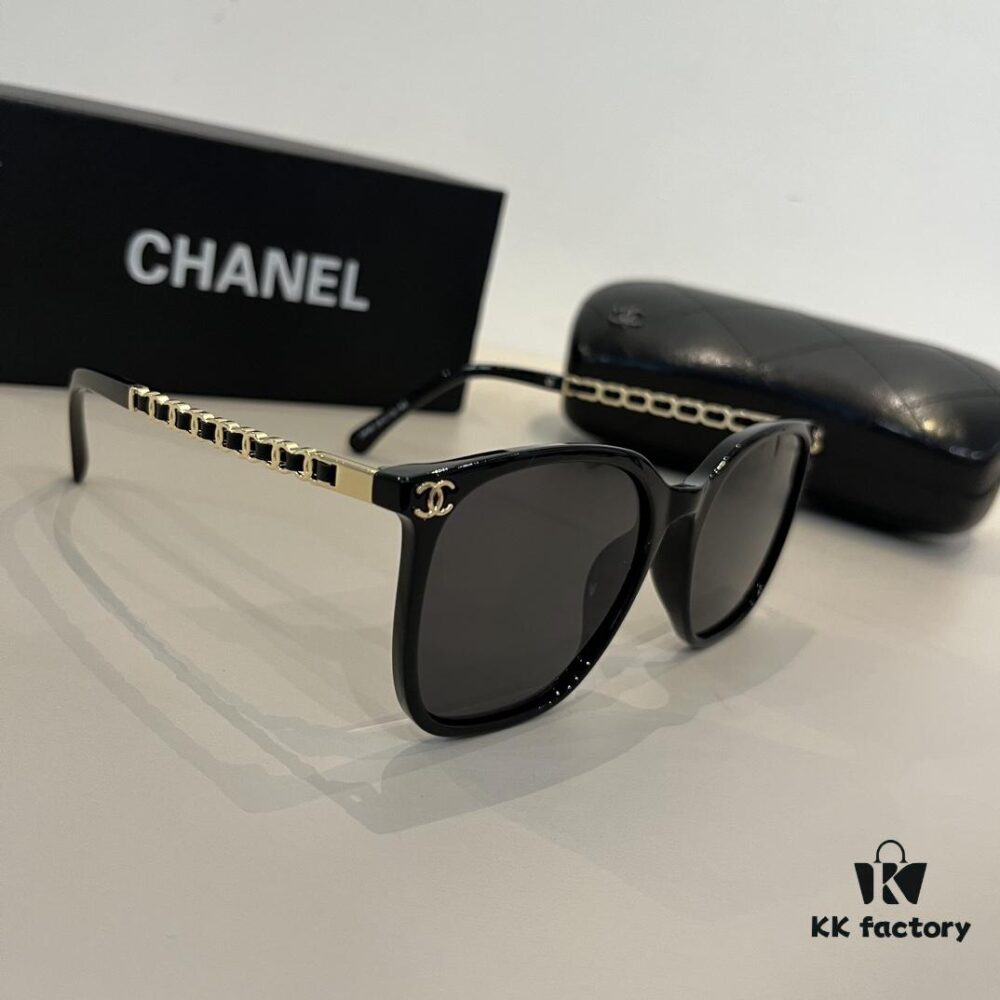 CHANEL Chanel Sunglasses🕶️ Worn by Numerous Celebrities, New Arrival Oversized Polarized Sunglasses with Ultra-Clear Lens