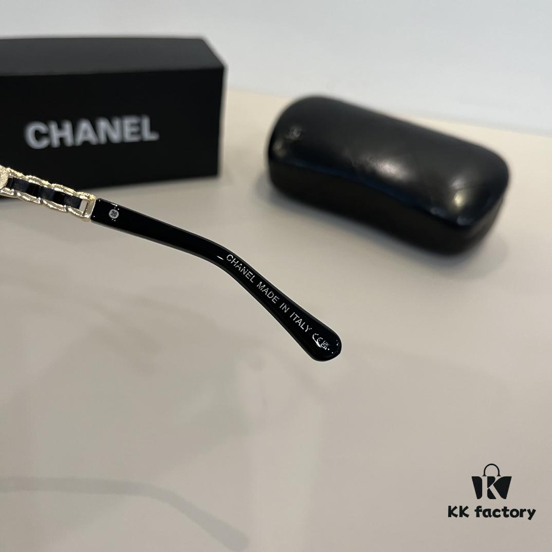 Chanel Chic Style Sunglasses, Highly Sought-After Sun Protection Glasses for Driving and Everyday Wear