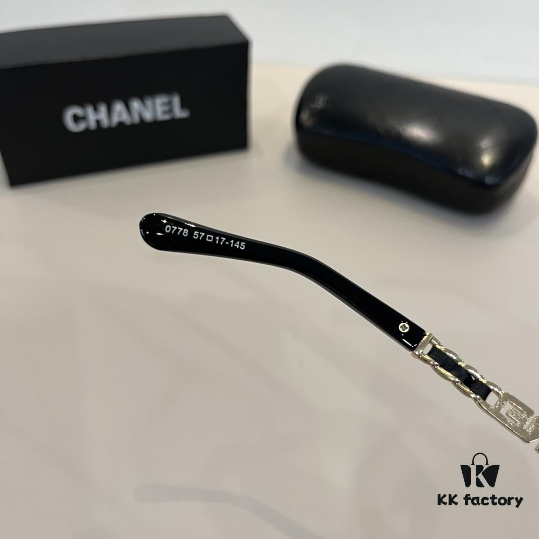 Chanel Chic Style Sunglasses, Highly Sought-After Sun Protection Glasses for Driving and Everyday Wear