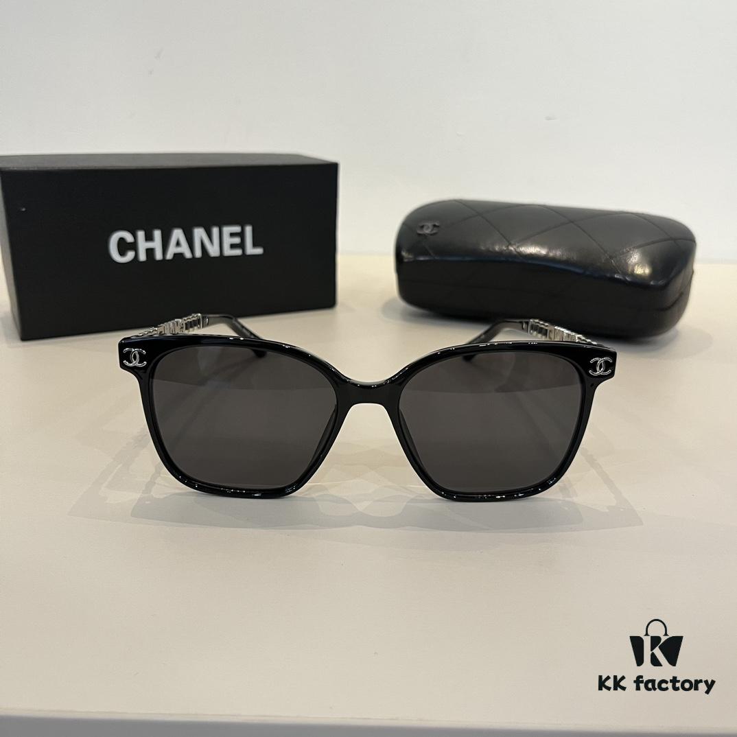 Chanel Elegant Style Sunglasses, The Most Asked-About Sun Protection Glasses, Essential for Driving and Outdoor Use