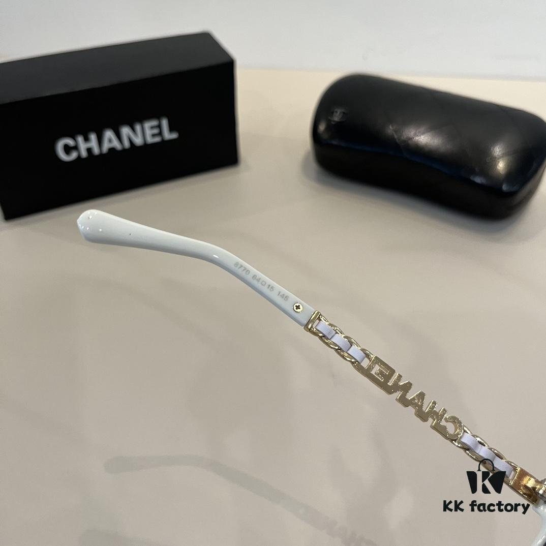 Chanel Elegant Style Sunglasses, Highly Sought-After Sun Protection Glasses for Driving and Daily Wear