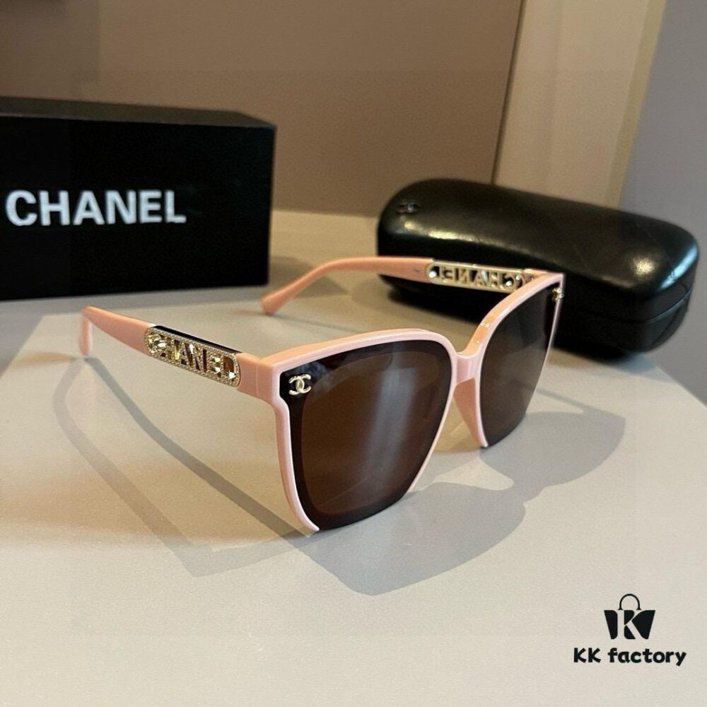 Chanel Elegant Lady Sunglasses, Influencer's Same Style Sun Glasses