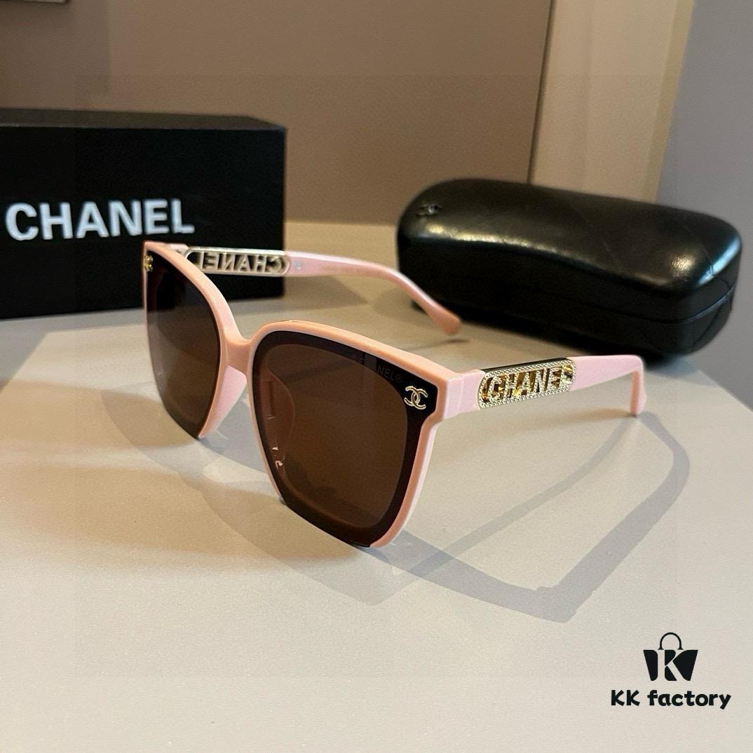 Chanel Elegant Lady Sunglasses, Influencer's Same Style Sun Glasses