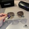 Chanel 2024 New Large-Frame Sunglasses, Flattering Round and Full Face Shapes, Stylish and Slimming