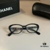 Chanel 2024 Official Spring Collection Optical Frame, Celebrity-Inspired Large-Frame Sunglasses with Polarized Clear Lenses