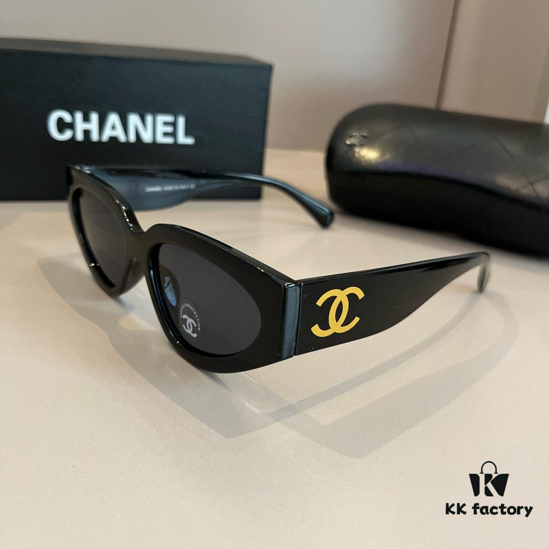Chanel 2024 New Arrival Sunglasses, Must-Have for Travel and Driving, Worn by Numerous Celebrities
