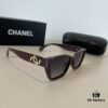Chanel Sunglasses, Fashionable European-American Style Oversized Sunglasses, Face-Framing and Slimming Design