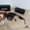 Chanel Sunglasses, Fashionable European-American Style Oversized Sunglasses, Face-Framing and Slimming Design