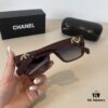 Chanel Sunglasses, Fashionable European-American Style Oversized Sunglasses, Face-Framing and Slimming Design
