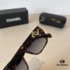 Chanel Sunglasses, Fashionable European and American Style Oversized Sunglasses, Slimming and Versatile Sun Protection Eyewear