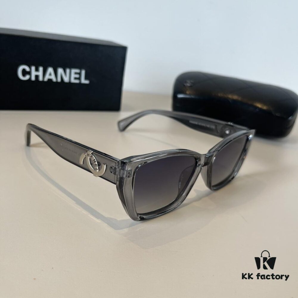 Chanel Fashion European and American Style UV Protection Sunglasses, Flattering Small-Face Oversized Sun Glasses