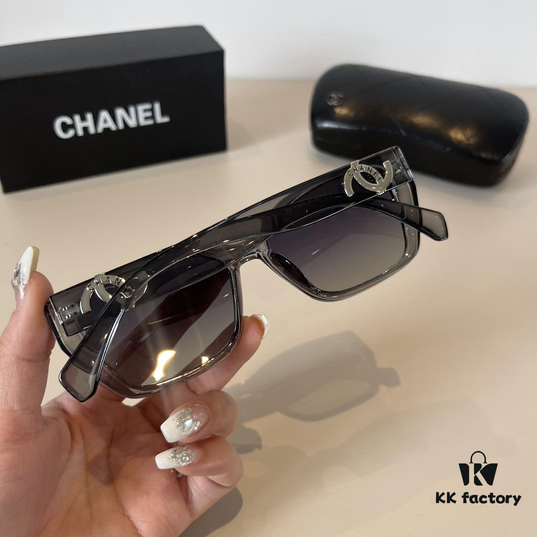 Chanel Fashion European and American Style UV Protection Sunglasses, Flattering Small-Face Oversized Sun Glasses