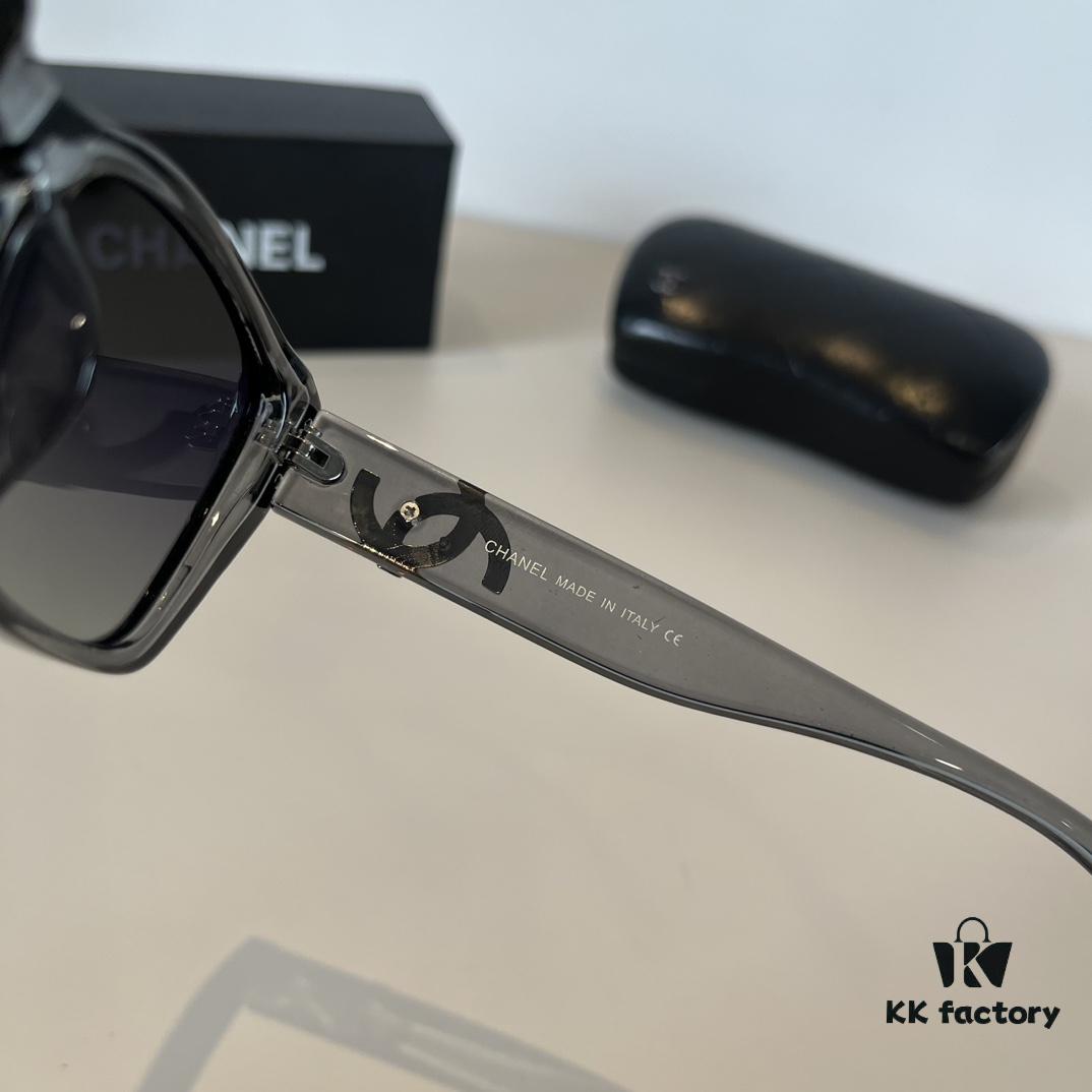 Chanel Fashion European and American Style UV Protection Sunglasses, Flattering Small-Face Oversized Sun Glasses