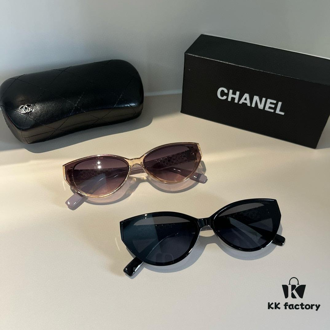 Chanel Feminine Sunglasses, Influencer's Style Sun Glasses