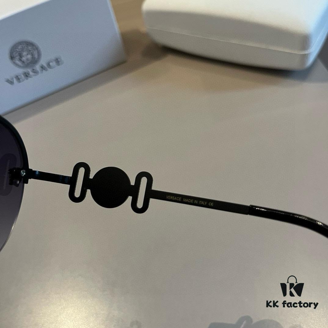 VERSACE Versace Fashion Sunglasses Unisex Polarized Sun Glasses, Stylish Face-Framing Shades for Men and Women