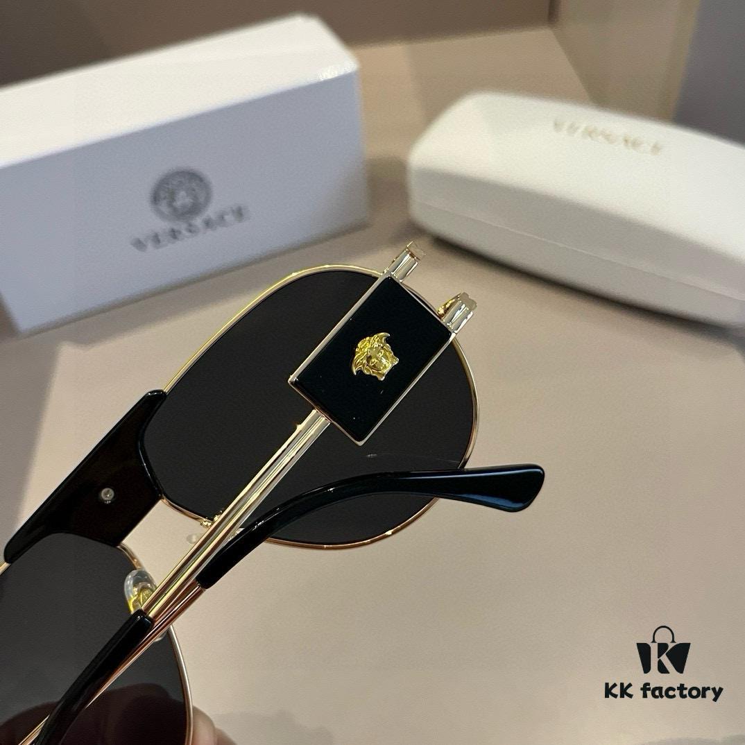 VERSACE Versace Fashion Sunglasses Unisex Polarized Sun Glasses for Men and Women Stylish Face-Framing Shades
