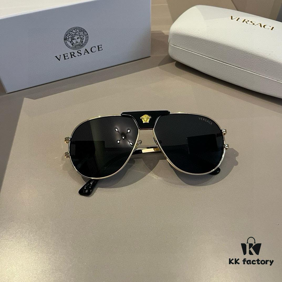 VERSACE Versace Fashion Sunglasses Unisex Polarized Sun Glasses for Men and Women Stylish Face-Framing Shades